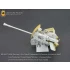1/35 WWII German 3.7cm Flak43 Flakpanzer IV "Ostwind" Super Detail Set for Dragon 6550 kit