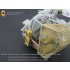1/35 WWII German 3.7cm Flak43 Flakpanzer IV "Ostwind" Super Detail Set for Dragon 6550 kit