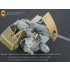 1/35 WWII German 3.7cm Flak43 Flakpanzer IV "Ostwind" Super Detail Set for Dragon 6550 kit