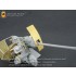 1/35 WWII German 3.7cm Flak43 Flakpanzer IV "Ostwind" Super Detail Set for Dragon 6550 kit