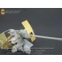 1/35 WWII German 3.7cm Flak43 Flakpanzer IV "Ostwind" Super Detail Set for Dragon 6550 kit
