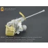 1/35 WWII German 3.7cm Flak43 Flakpanzer IV "Ostwind" Super Detail Set for Dragon 6550 kit
