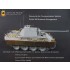1/35 WWII German SdKfz.171 Panther Ausf.G (Early) Big Detail Set for Dragon kits