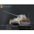 1/35 WWII German PzKpfw.IV Ausf.J (Late) w/Ausf.F Turret Big Detail Set for Dragon #6824