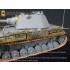 1/35 WWII German PzKpfw.IV Ausf.J (Late) w/Ausf.F Turret Big Detail Set for Dragon #6824