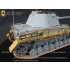 1/35 WWII German PzKpfw.IV Ausf.J (Late) w/Ausf.F Turret Big Detail Set for Dragon #6824