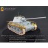 1/35 WWII German PzKpfw.IV Ausf.J (Late) w/Ausf.F Turret Big Detail Set for Dragon #6824