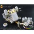 Upgrade Set for 1/35 WWII American Quad Gun Trailer M55 for Dragon 6421