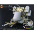 Upgrade Set for 1/35 WWII American Quad Gun Trailer M55 for Dragon 6421