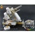 Upgrade Set for 1/35 WWII American Quad Gun Trailer M55 for Dragon 6421