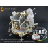 Upgrade Set for 1/35 WWII American Quad Gun Trailer M55 for Dragon 6421