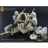 Upgrade Set for 1/35 WWII American Quad Gun Trailer M55 for Dragon 6421