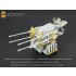 1/35 WWII German 2cm Flakpanzer IV Wirbelwind Detail set for Dragon 6565/6342 kit