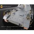 1/35 WWII German PzKpfw.IV Ausf.J (Late) w/Ausf.F Turret Detail Set for Dragon kit #6824
