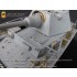 1/35 WWII German PzKpfw.IV Ausf.J (Late) w/Ausf.F Turret Detail Set for Dragon kit #6824