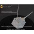 1/35 WWII German PzKpfw.IV Ausf.J (Late) w/Ausf.F Turret Detail Set for Dragon kit #6824