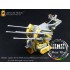 1/35 WWII German "Wirbelwind" Turret-Mount 2cm Flakvierling 38 &Turret Interior 