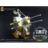 1/35 WWII German "Wirbelwind" Turret-Mount 2cm Flakvierling 38 &Turret Interior 
