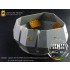 1/35 WWII German "Wirbelwind" Turret-Mount 2cm Flakvierling 38 &Turret Interior 