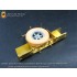 1/35 WWII German SdKfz.7/2 Flak36/37 Spare Road Wheel/Storage Lockers for Dragon kits