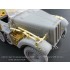 1/35 WWII German SdKfz.10/5 2cm Flak38 On-Vehicle Tools (Shovel...) for Dragon kits