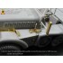 1/35 WWII German SdKfz.10/5 2cm Flak38 On-Vehicle Tools (Shovel...) for Dragon kits