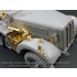 1/35 WWII German SdKfz.10/5 2cm Flak38 On-Vehicle Tools (Shovel...) for Dragon kits