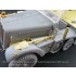 1/35 WWII German SdKfz.10/5 2cm Flak38 On-Vehicle Tools (Shovel...) for Dragon kits