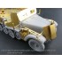 1/35 WWII German SdKfz.10/5 2cm Flak38 On-Vehicle Tools (Shovel...) for Dragon kits