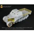 1/35 WWII German SdKfz.7/1 & SdKfz.7/2 Folding Side/Rear Platforms for Dragon Smart kits