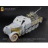 1/35 WWII German SdKfz.7/1 & SdKfz.7/2 Folding Side/Rear Platforms for Dragon Smart kits