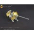 1/35 WWII German 3.7cm Flak36 Gun Shield for Dragon Smart kit 