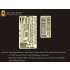 Mounting Brackets for 1/35 WWII StuG.III Ausf.G Late Skirts(Non-Swinging) for Dragon kits