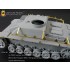 Mounting Brackets for 1/35 WWII StuG.III Ausf.G Late Skirts(Non-Swinging) for Dragon kits