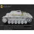 Mounting Brackets for 1/35 WWII StuG.III Ausf.G Late Skirts(Non-Swinging) for Dragon kits