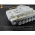 Mounting Brackets for 1/35 WWII StuG.III Ausf.G Late Skirts(Non-Swinging) for Dragon kits
