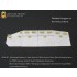 Mounting Brackets for 1/35 WWII StuG.III Ausf.G Late Skirts(Non-Swinging) for Dragon kits