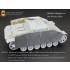 Mounting Brackets for 1/35 WWII StuG.III Ausf.G Late Skirts(Non-Swinging) for Dragon kits