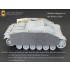 Mounting Brackets for 1/35 WWII StuG.III Ausf.G Late Skirts(Non-Swinging) for Dragon kits