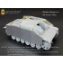 Mounting Brackets for 1/35 WWII StuG.III Ausf.G Late Skirts(Non-Swinging) for Dragon kits