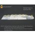 Mounting Brackets for 1/35 WWII StuG.III Ausf.G Late Skirts(Non-Swinging) for Dragon kits