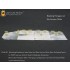 Mounting Brackets for 1/35 WWII StuG.III Ausf.G Late Skirts(Non-Swinging) for Dragon kits