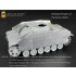 Mounting Brackets for 1/35 WWII StuG.III Ausf.G Late Skirts(Non-Swinging) for Dragon kits