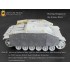 Mounting Brackets for 1/35 WWII StuG.III Ausf.G Late Skirts(Non-Swinging) for Dragon kits