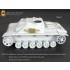1/35 WWII German StuG.III Ausf.G Track Links/Spare Wheel Mounts for Dragon Smart kits