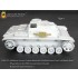 1/35 WWII German StuG.III Ausf.G Track Links/Spare Wheel Mounts for Dragon Smart kits