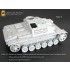 1/35 WWII German StuG.III Ausf.G Track Links/Spare Wheel Mounts for Dragon Smart kits