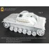 1/35 WWII German StuG.III Ausf.G Track Links/Spare Wheel Mounts for Dragon Smart kits