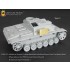 1/35 WWII German StuG.III Ausf.G Track Links/Spare Wheel Mounts for Dragon Smart kits