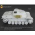 1/35 WWII German StuG.III Ausf.G Track Links/Spare Wheel Mounts for Dragon Smart kits